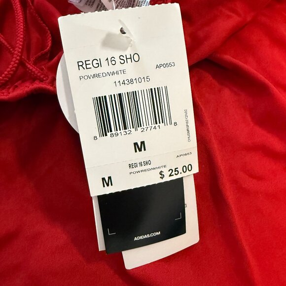 Title: Adidas Women’s Regista 16 Soccer Shorts – Red, New with Tags - Picture 4 of 7